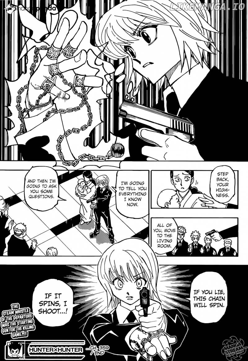 Hunter x Hunter, Chapter 359 image 18